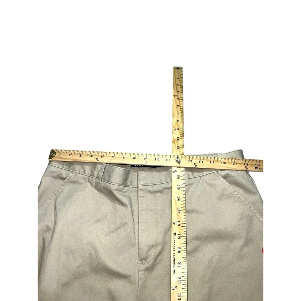 French Toast Men's Khaki Pants Size 40x30 Embroidered‎ Logo Nice
